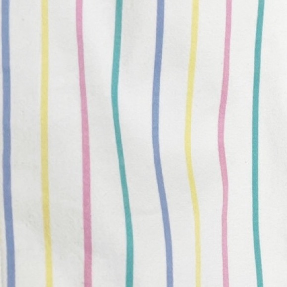 Sag Harbor Blazer Womens Size 14 Pastel Easter Rainbow Stripe Office Work Career - Picture 3 of 11